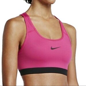Nike Pro Women's Vibrant Pink Sports Bra